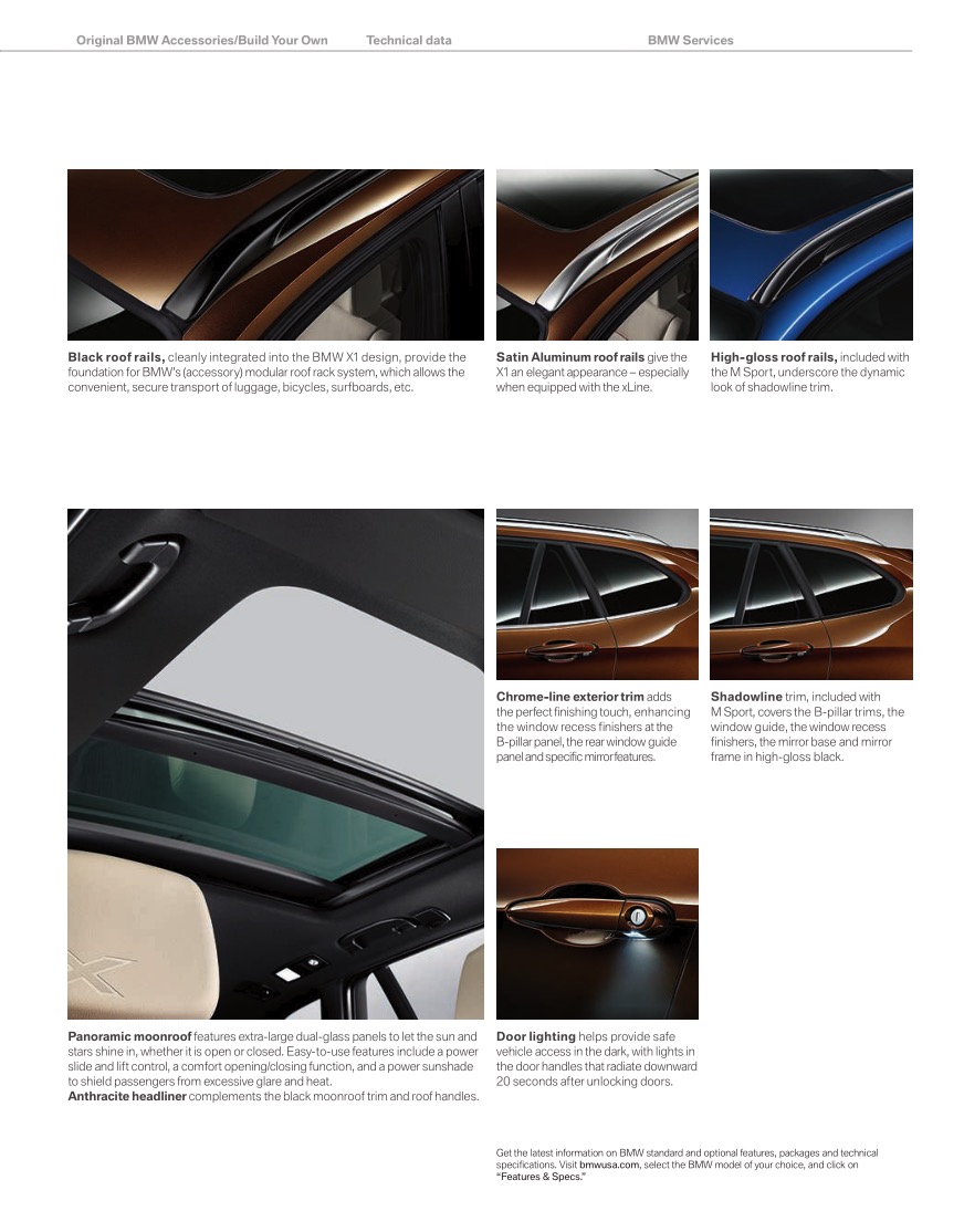 2015 BMW X1 Brochure Page 22
